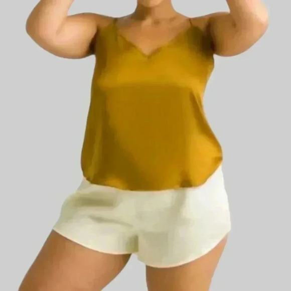 Ettitude Sateen Camisole Gold Bamboo Lyocell Size XXL - Picture 1 of 7